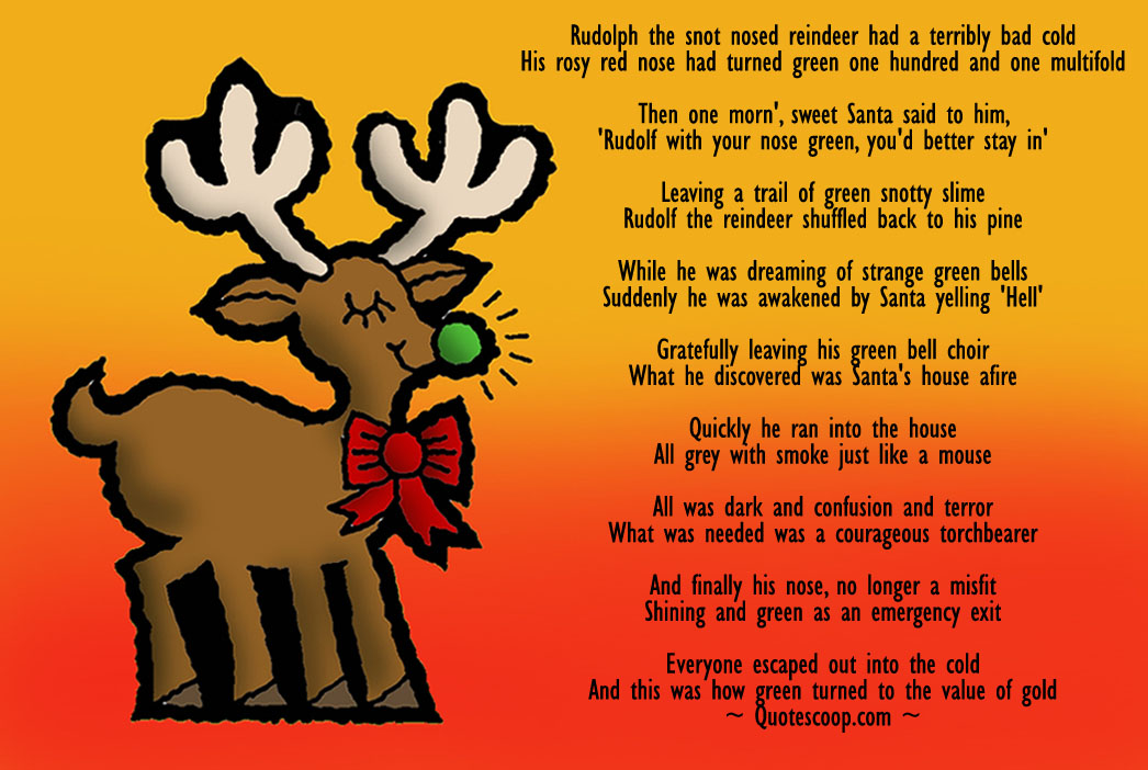 funny secret santa poems