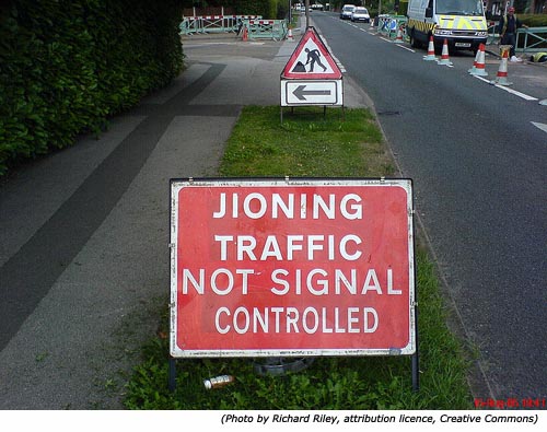 stupid road signs